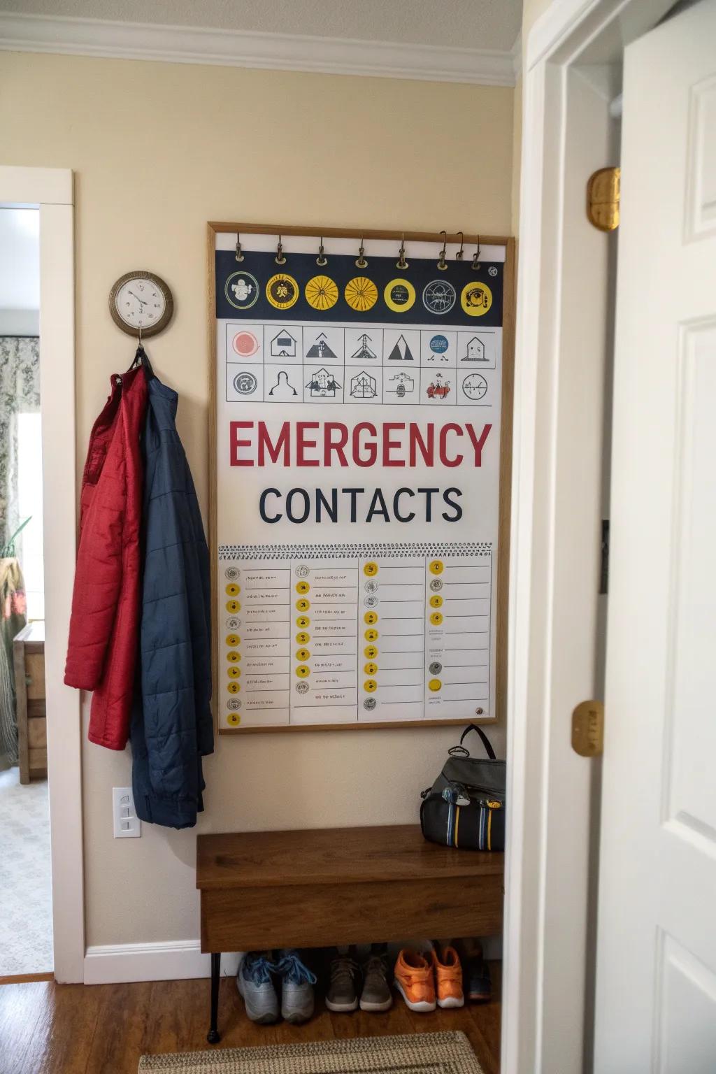 Prioritize safety with this critical emergency contact list.