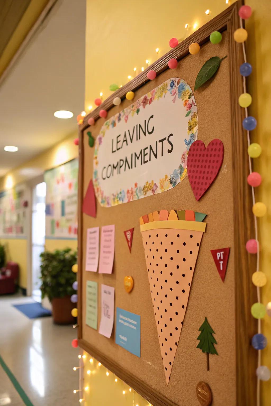 Cultivate communal spirit with a cone of praises.