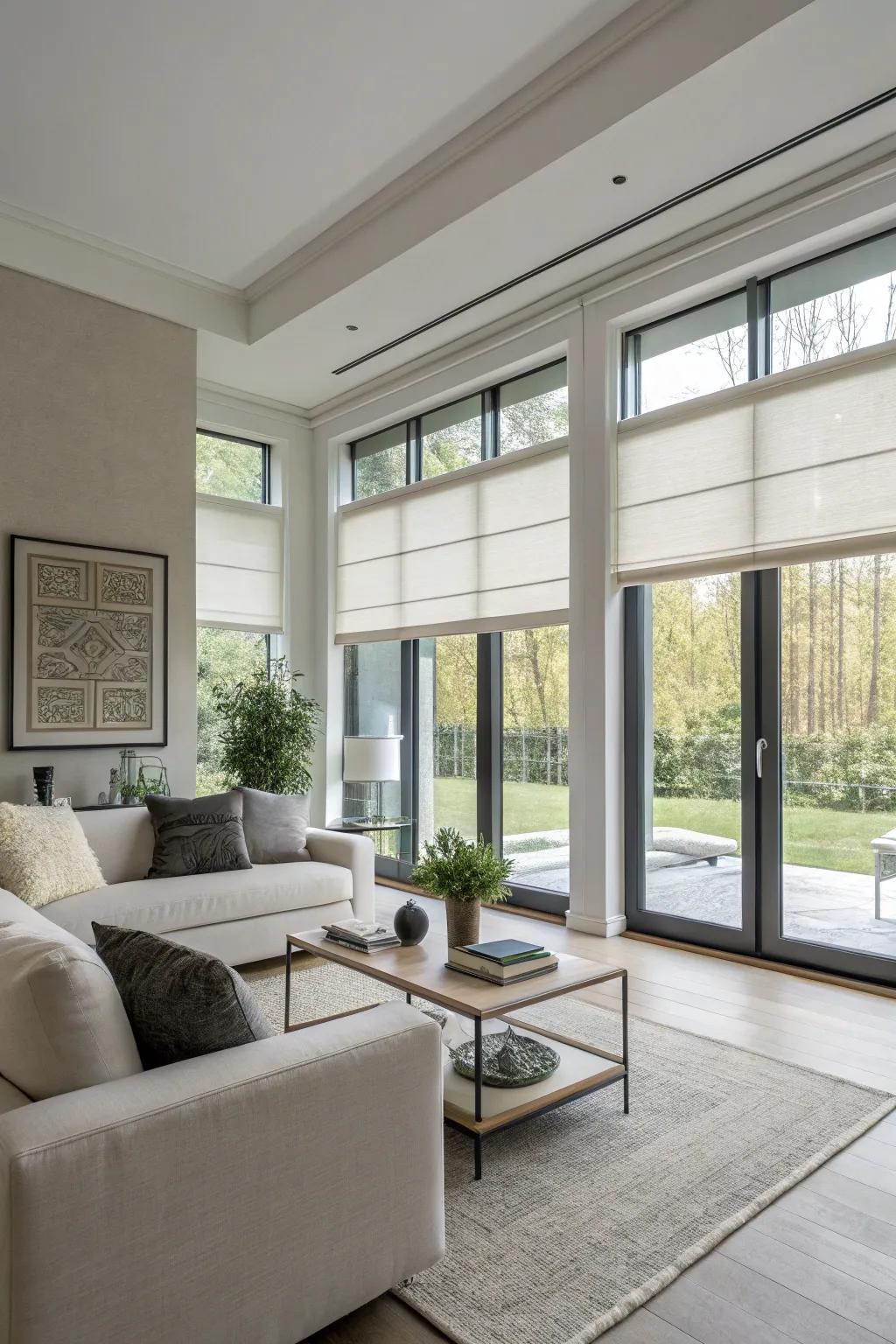 Smart shades for the tech-savvy residence.