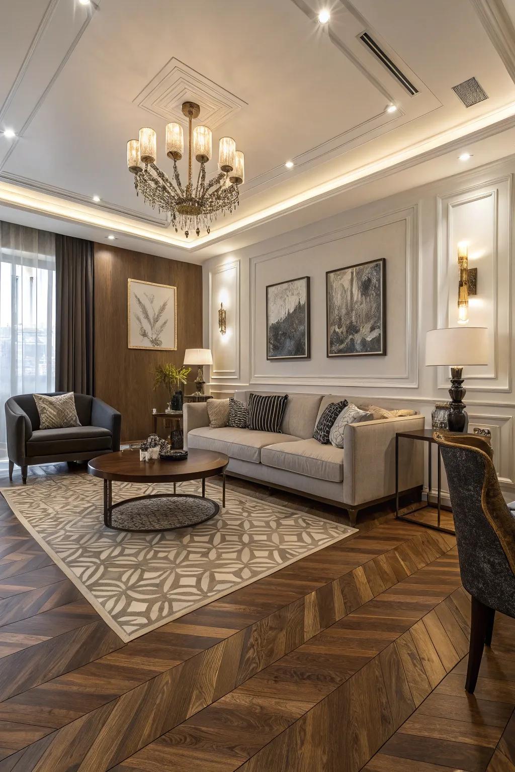 Crafted timber enables imaginative layouts, incorporating architectural interest.