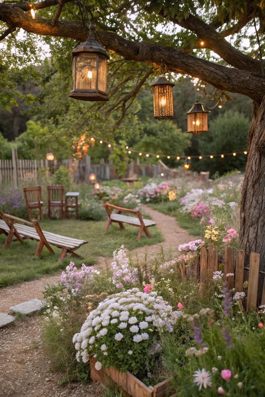A thematic decor brings cohesion and style to your garden.