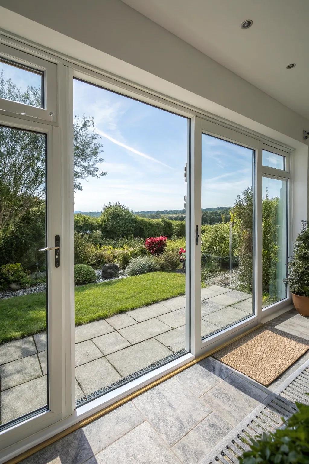 Energy-efficient doors maintain your home's comfort year-round.