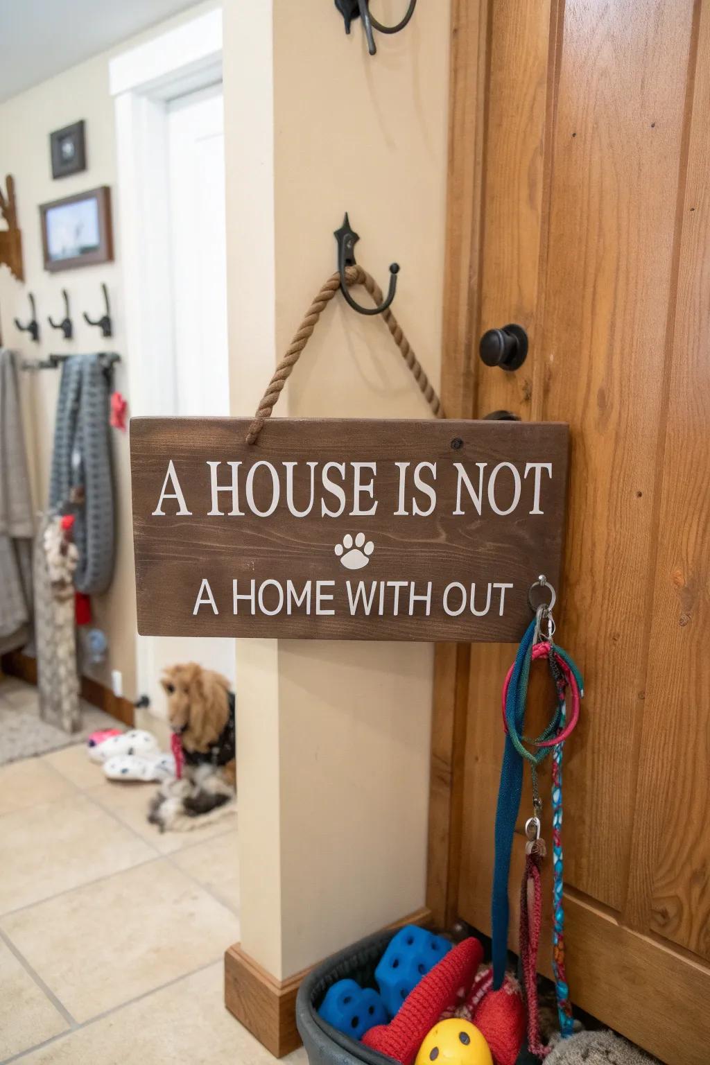 Honor your furry family members with a loving emblem.