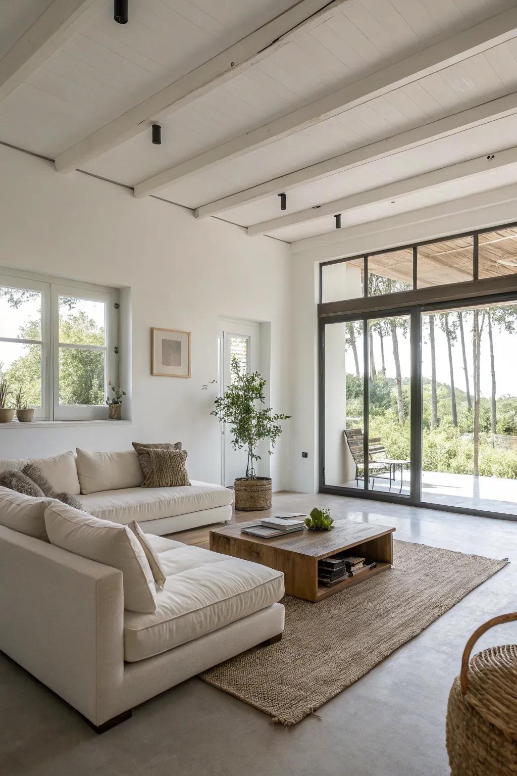 Minimalism instills grace and simplicity into your space.