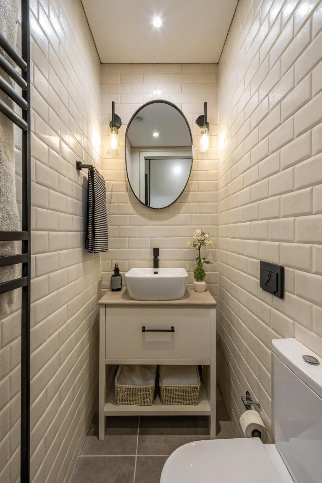 Simple coverings offer contemporary elegance and simplicity.