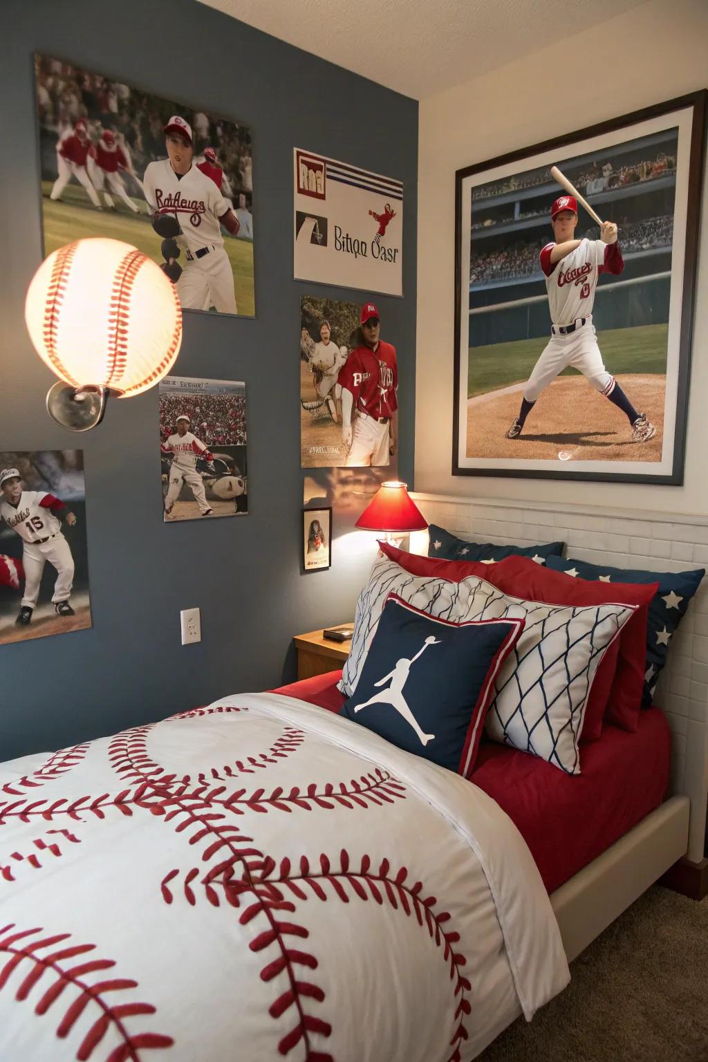 Celebrate your favorite sport with a distinctive design.
