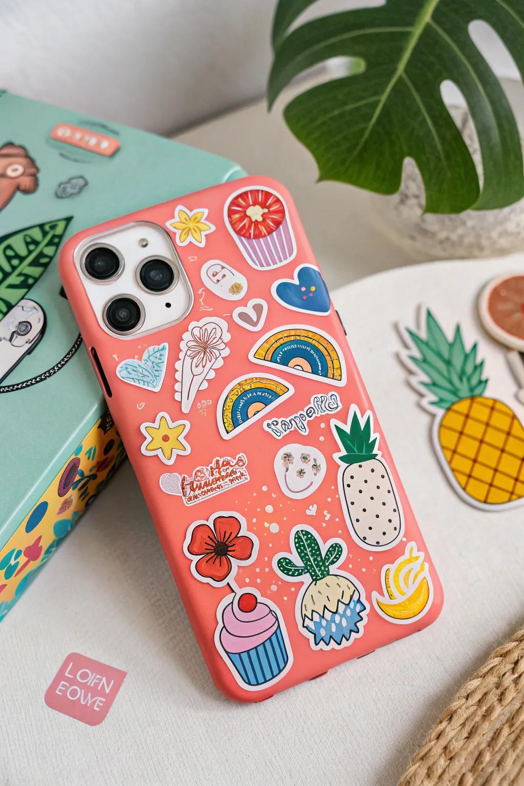 Customize your mobile device cover with imaginative decal creations.