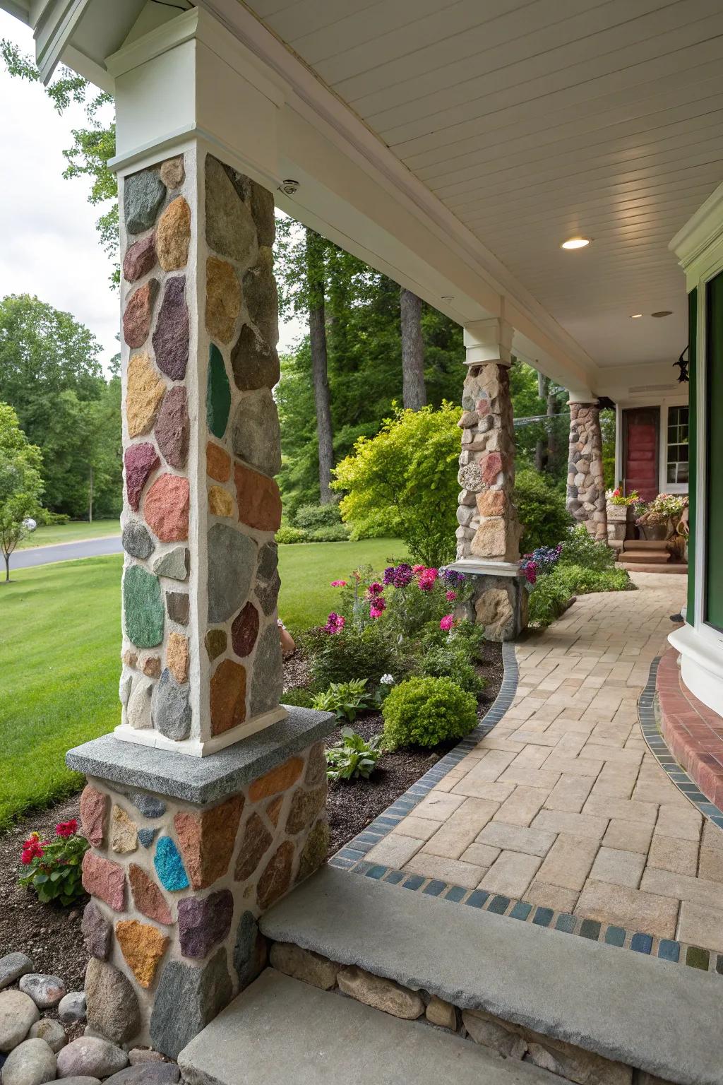 Bright rock features add a surprising twist.