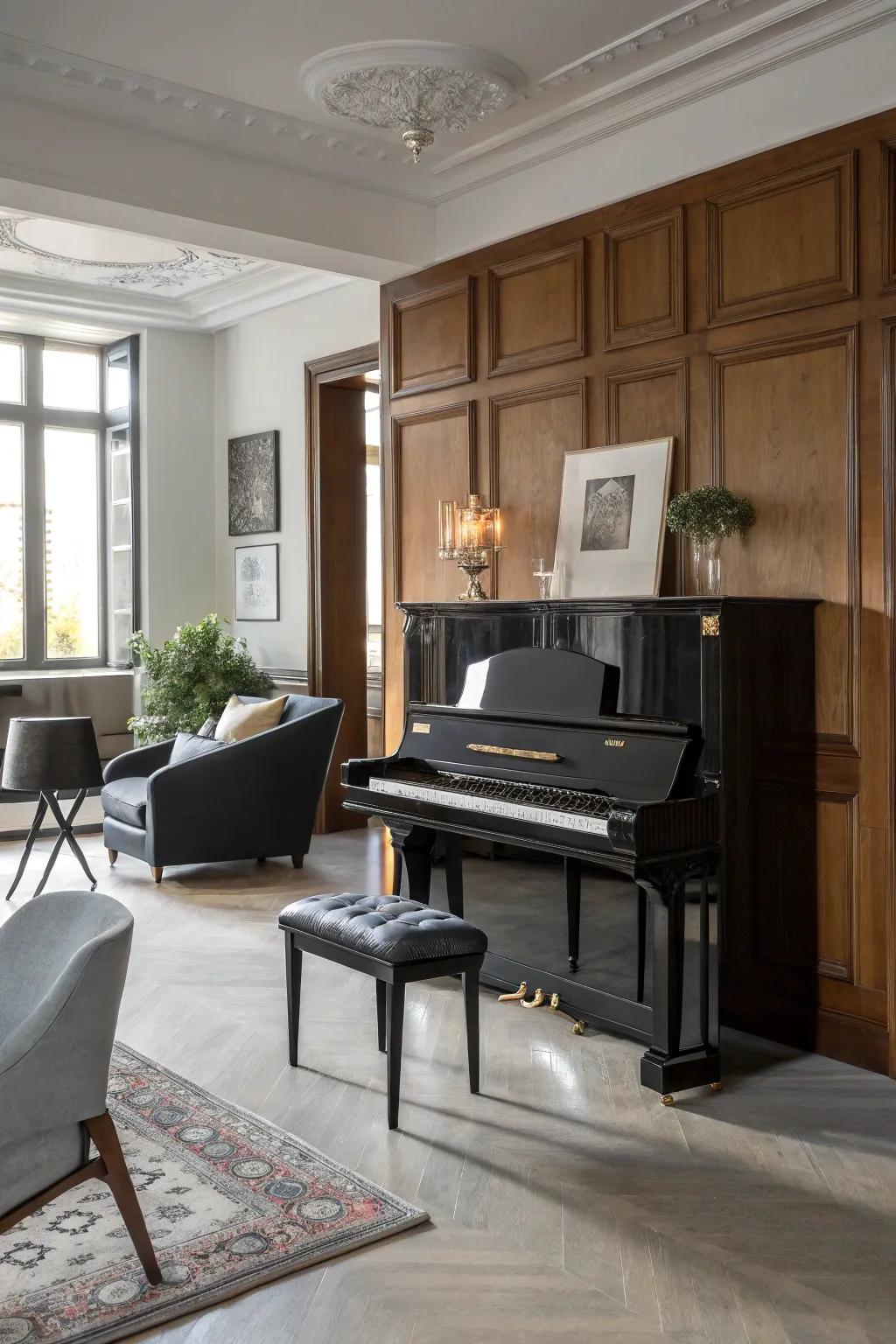 Produce a timeless allure by merging diverse design periods.