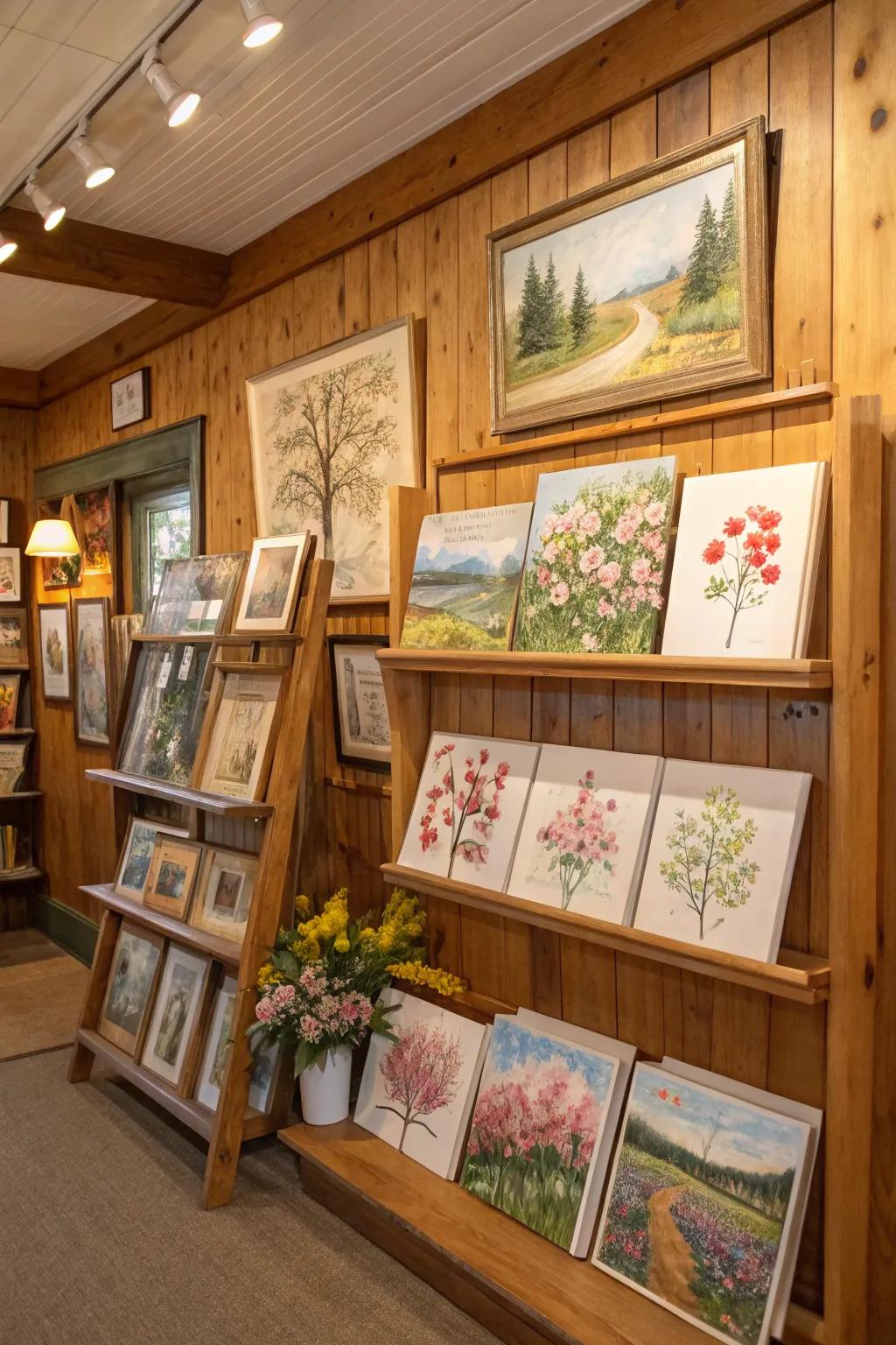 Seasonal art swaps keep your decor lively and adaptable.