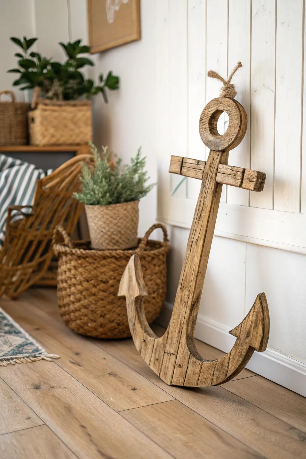 Simple elegance with natural timber texture