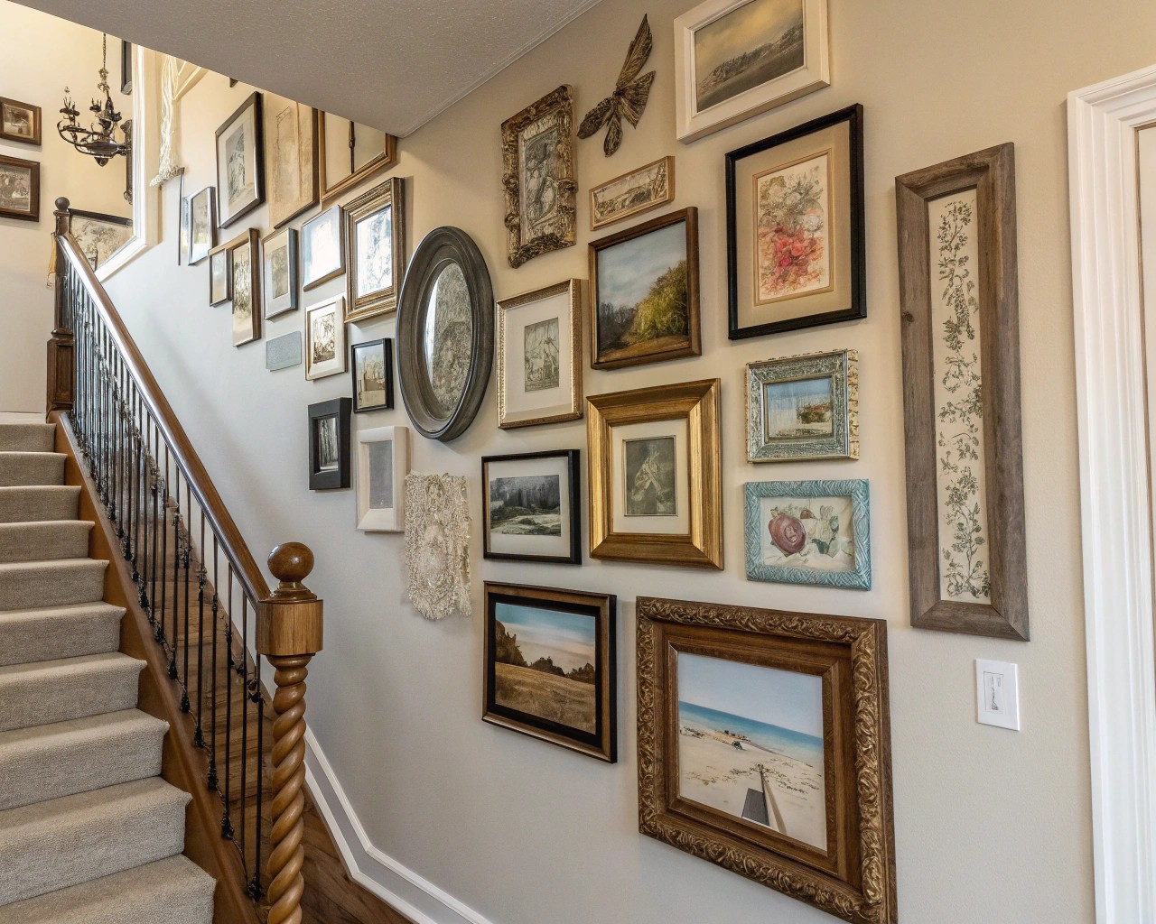 Effective frame combinations enhance visual diversity.