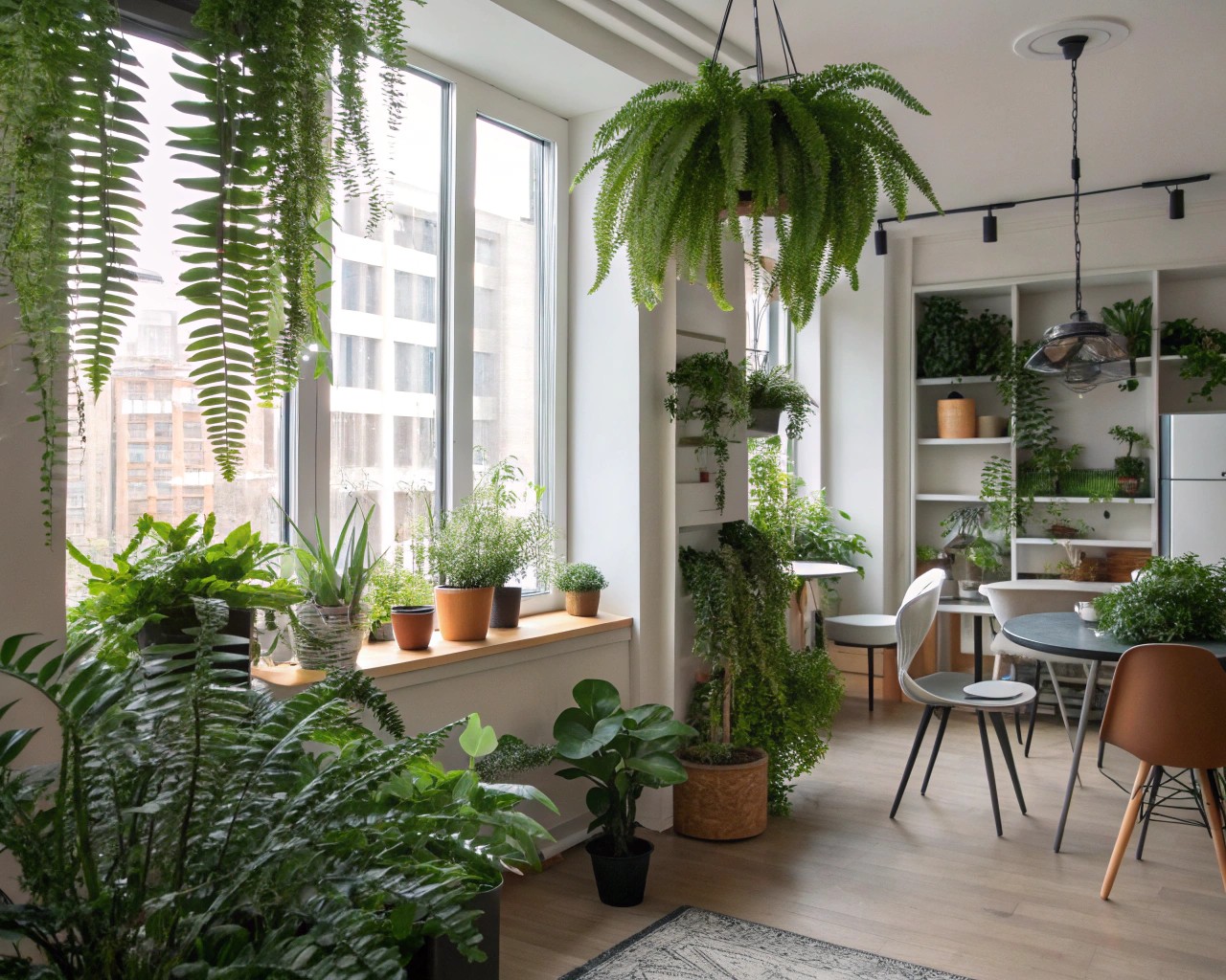 Nature indoors: integrating plants to enhance your living space