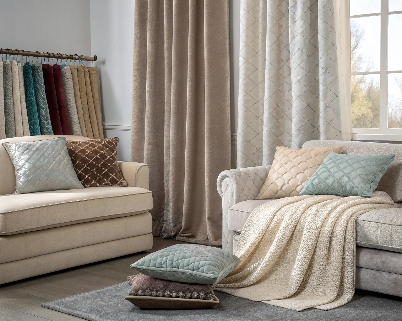 Performance fabrics offer the durability needed for family life without sacrificing style.