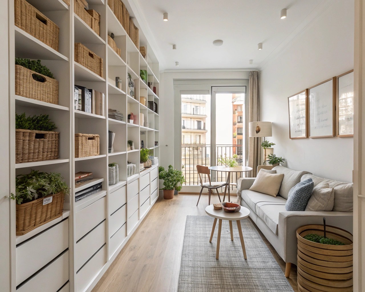 Staying tidy: smart storage solutions for small spaces