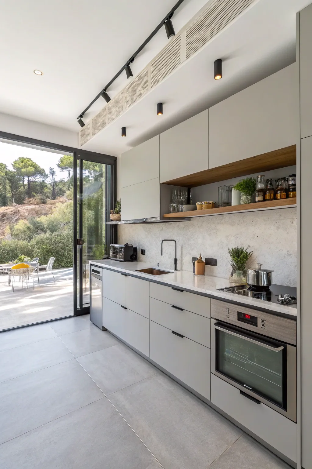 Chic Styles for One Wall Kitchens