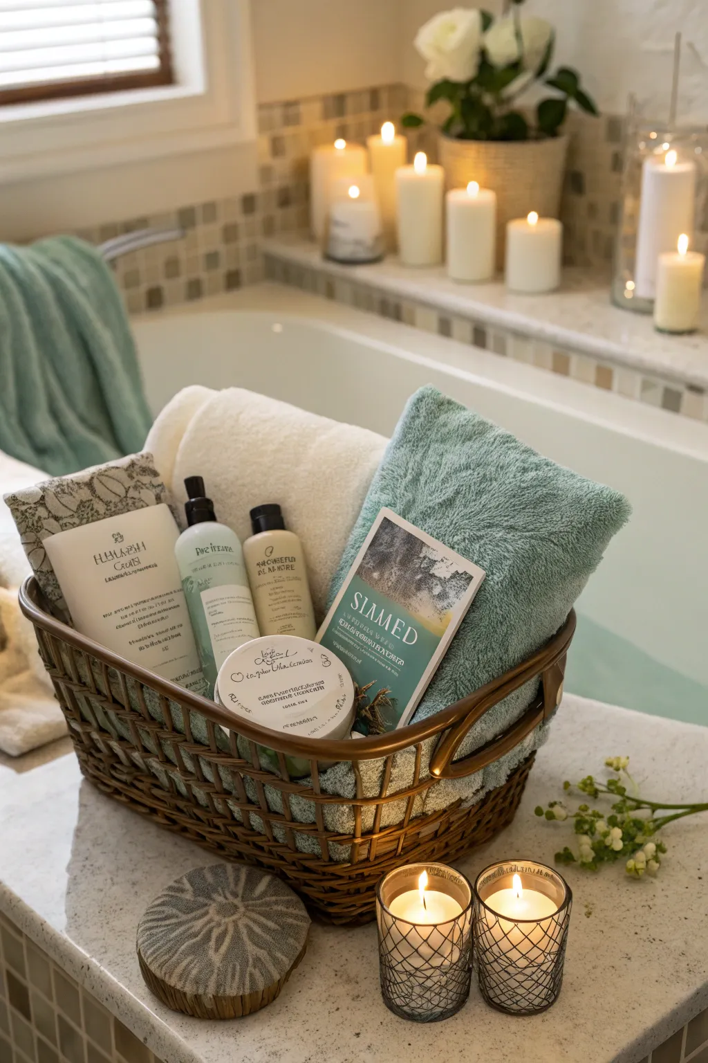 Gift Lotion Basket Inspiration for Special Celebrations