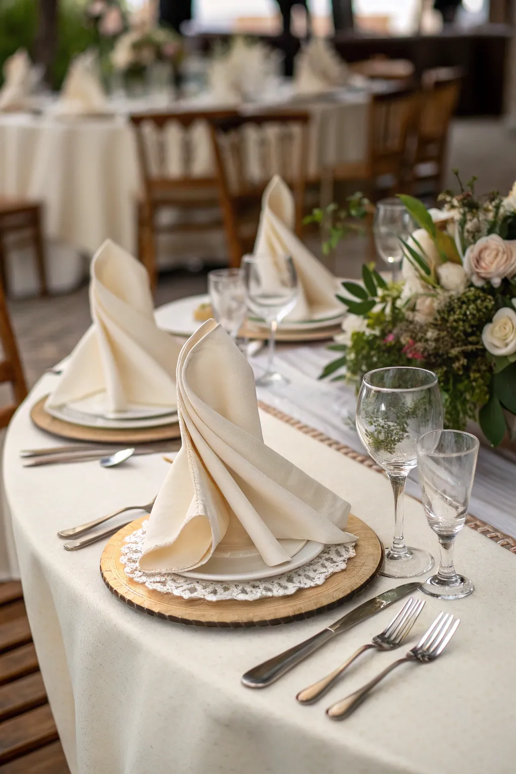 Modern Table Settings with Eye-Catching Napkin Designs