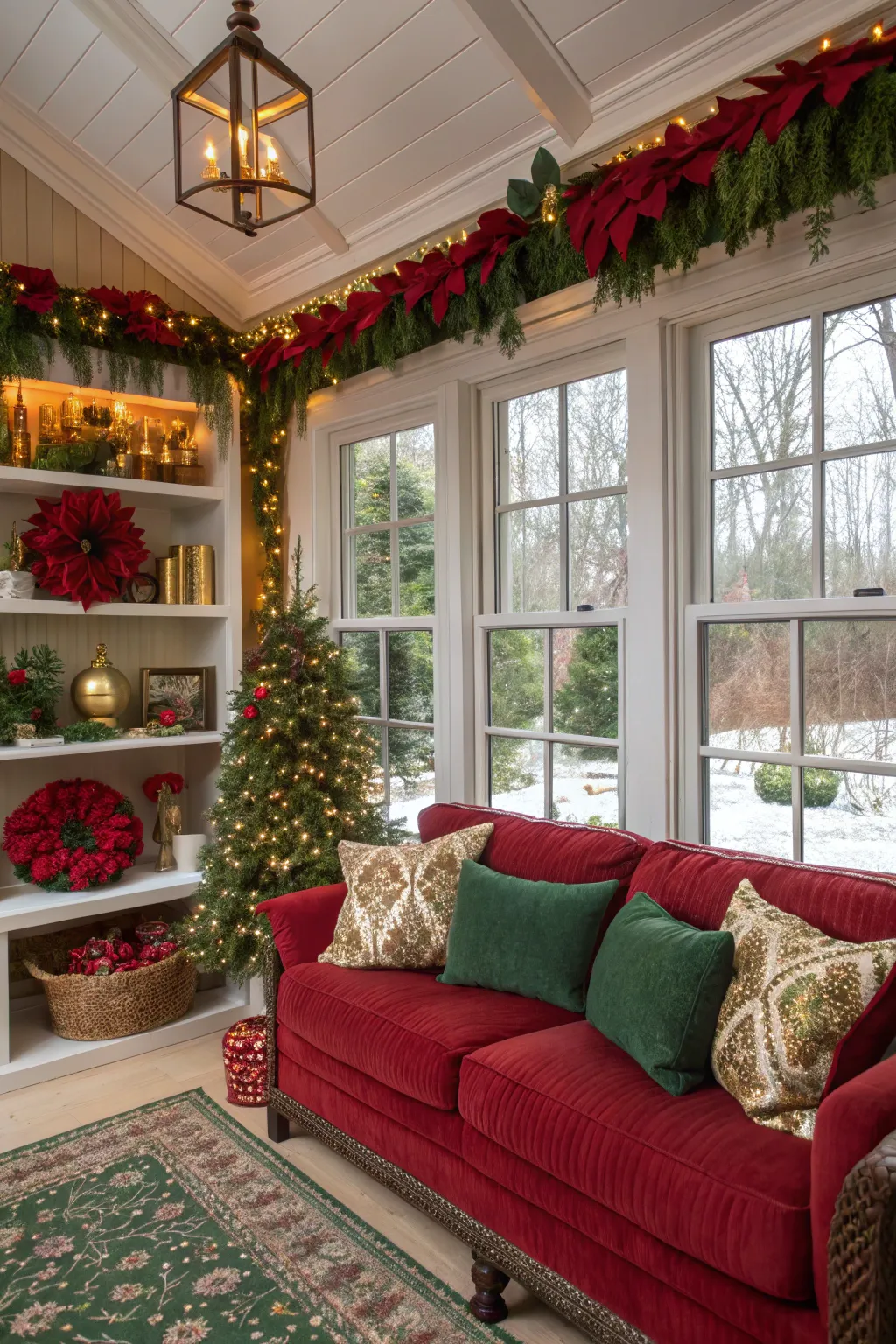 How to Make Your Sunroom Shine This Christmas