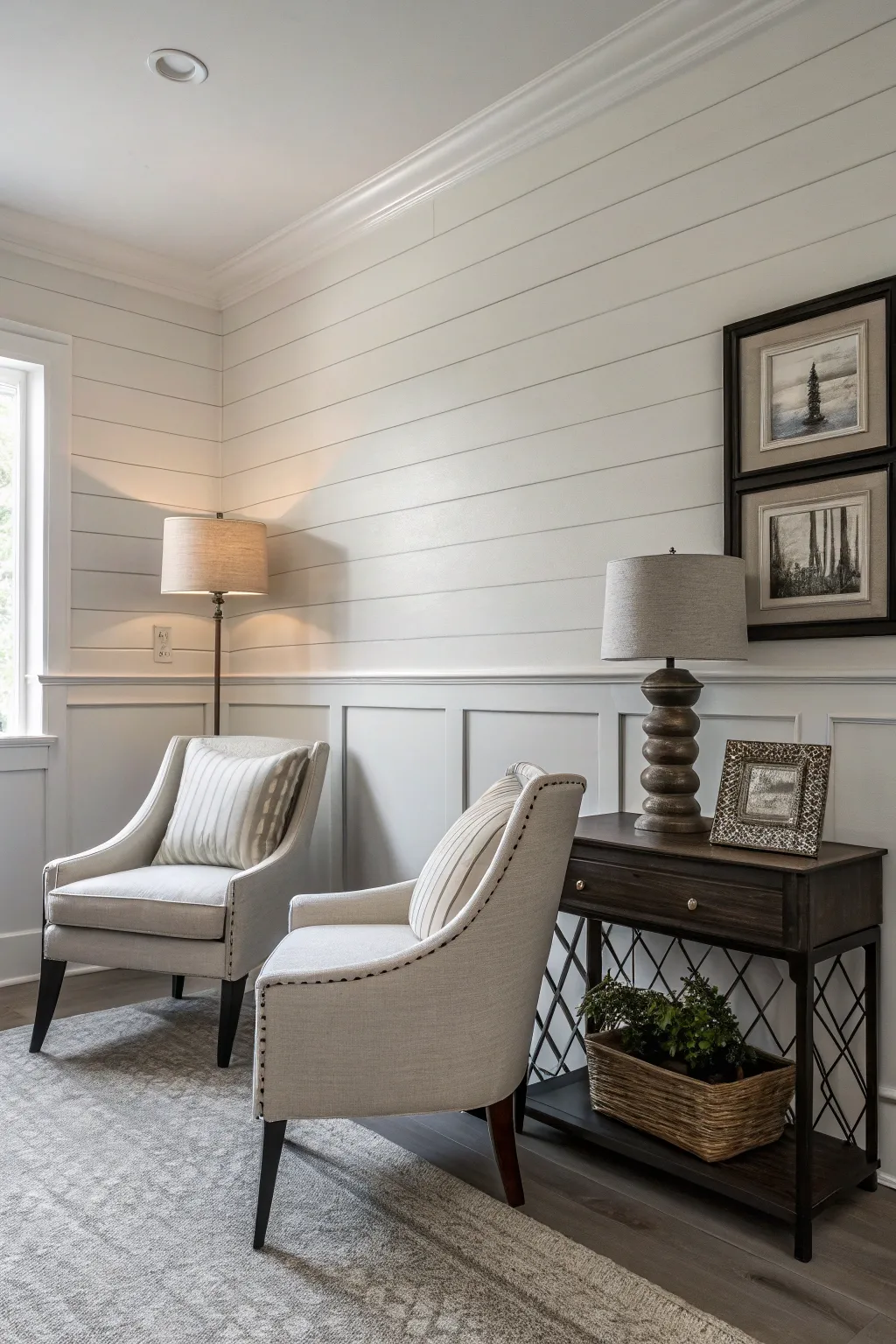 Fresh Shiplap Wall and Rail Styling Ideas