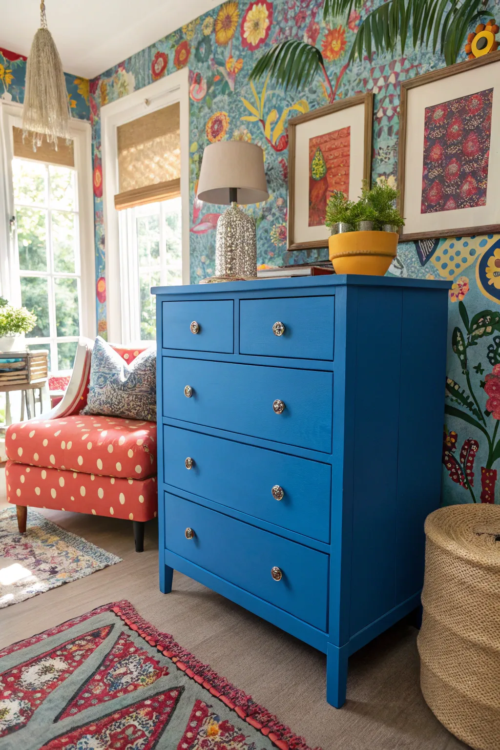 Beautiful Blue Painted Dressers to Refresh Your Home