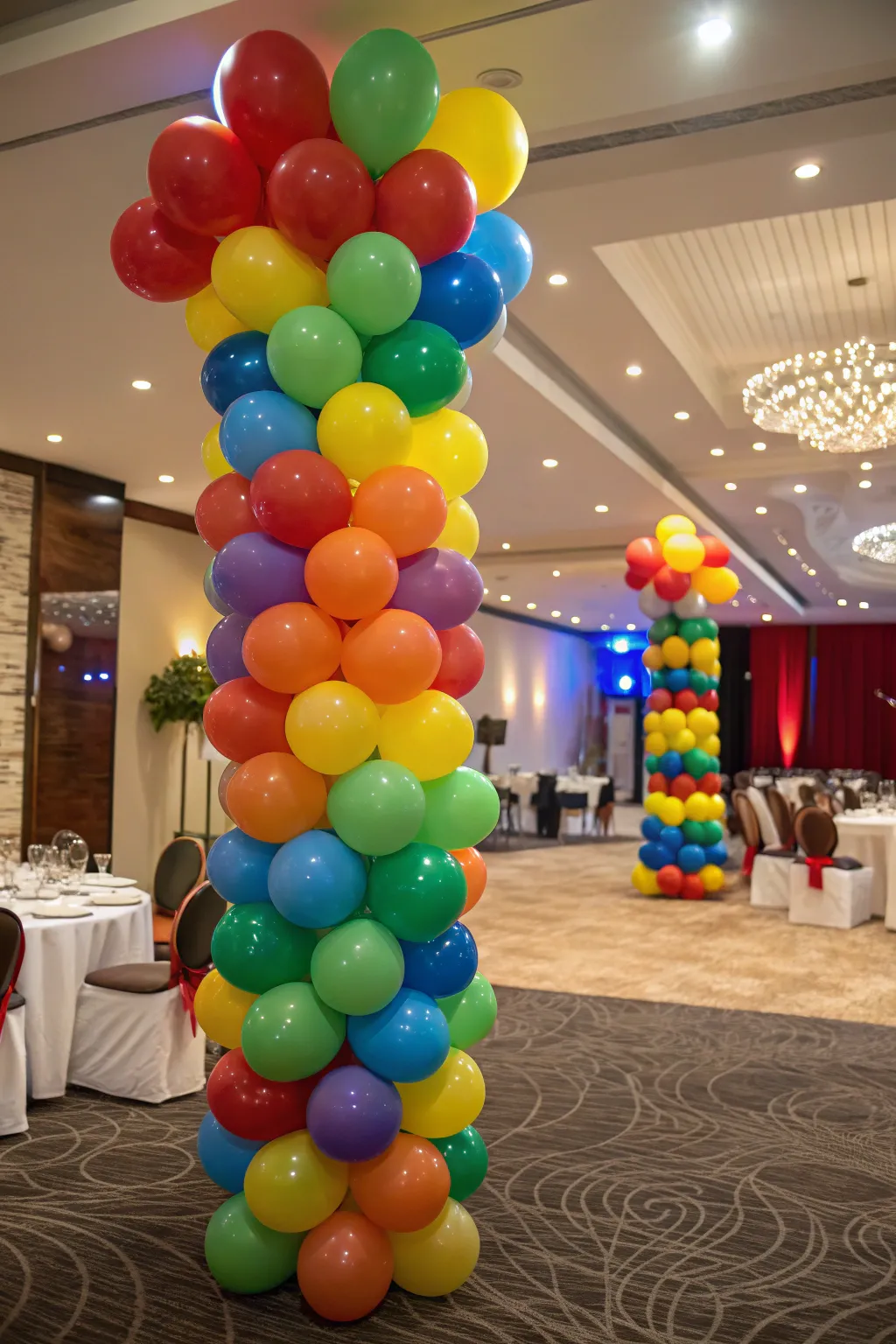 Helium-Free Balloon Arrangements for Celebrations