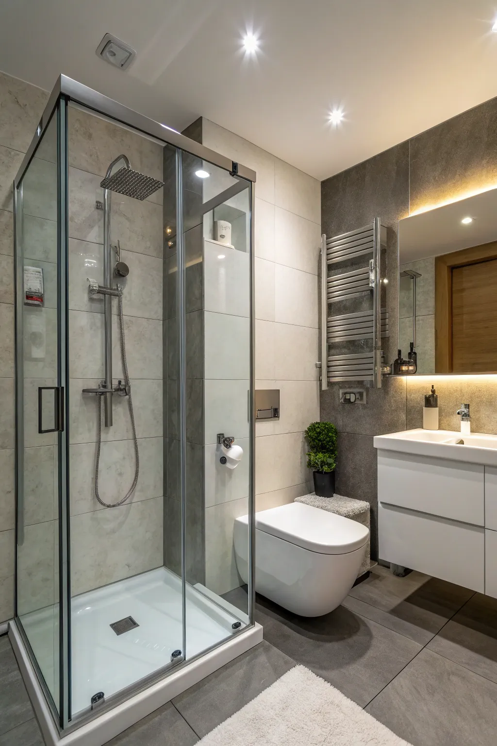 Inspiring Ideas for Coordinating Toilets and Showers