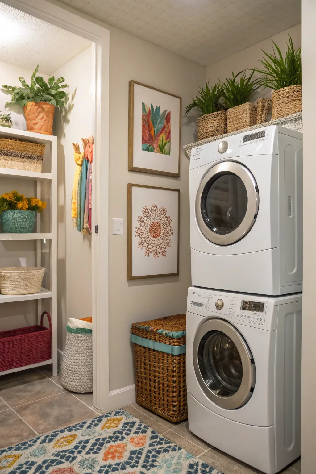 Space-Saving Approaches for Stacked Dryers