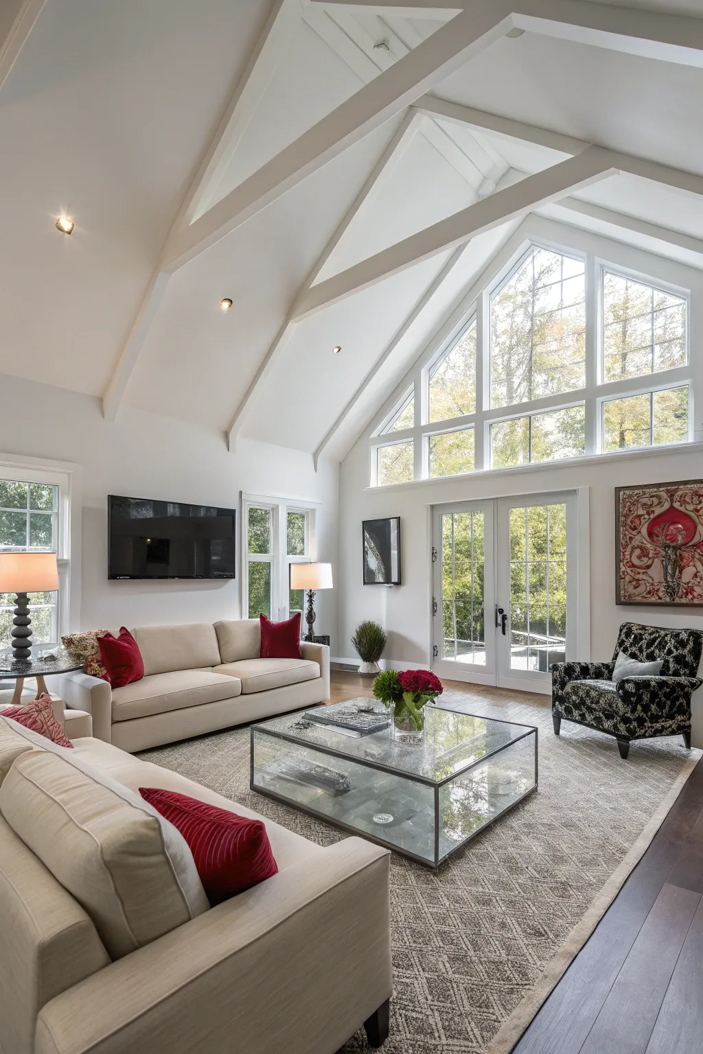 Stylish Finishes for Vaulted Ceilings