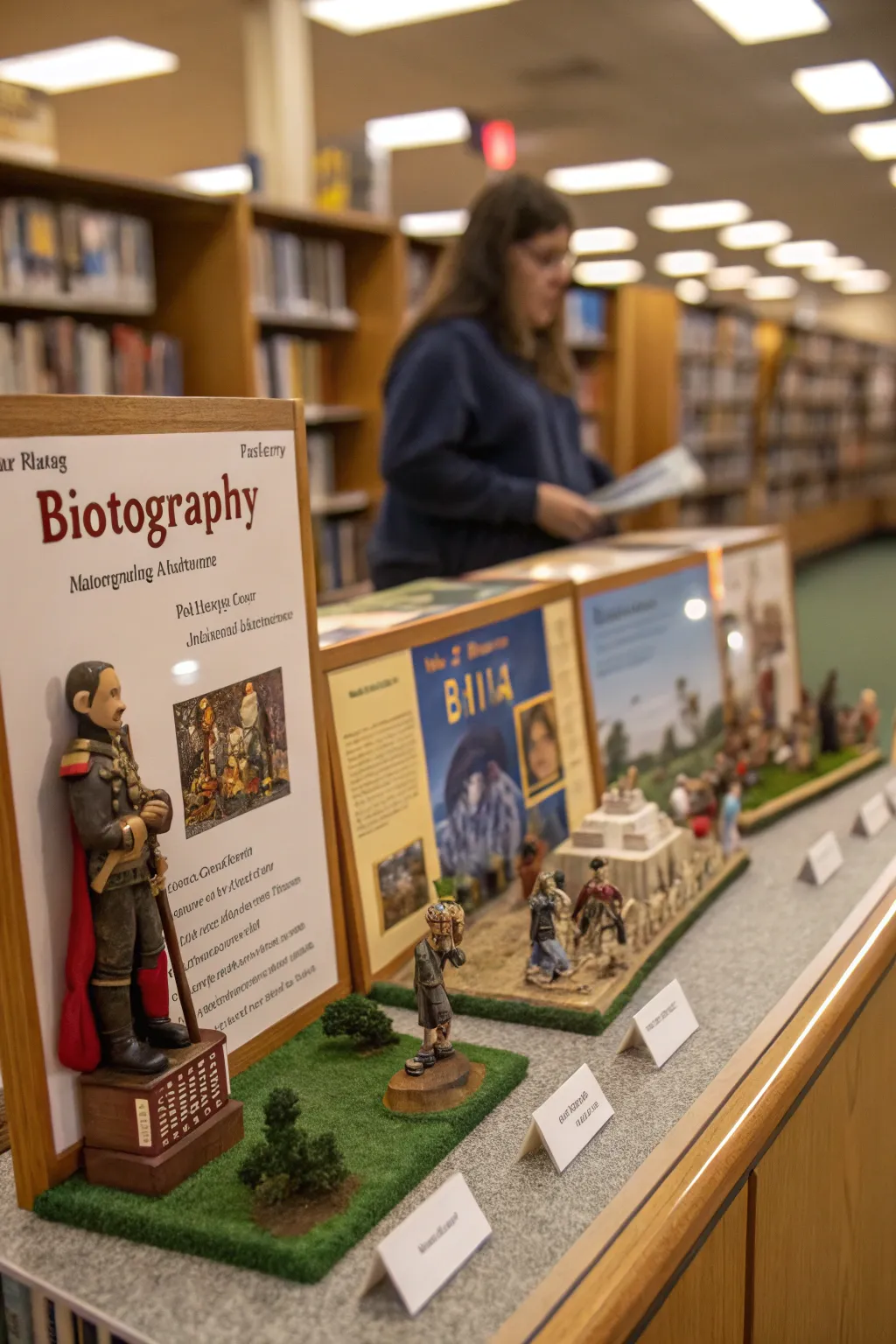 Ways to Feature Biographies in the Library