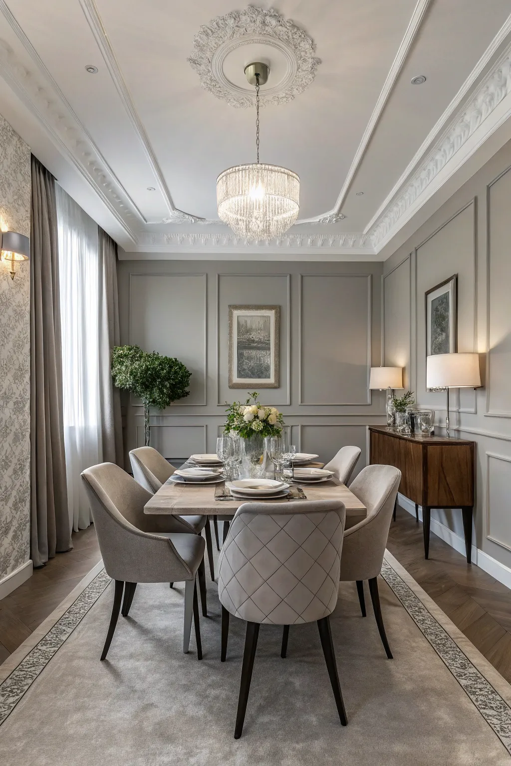 Modern Room Designs Featuring Painted Ceilings