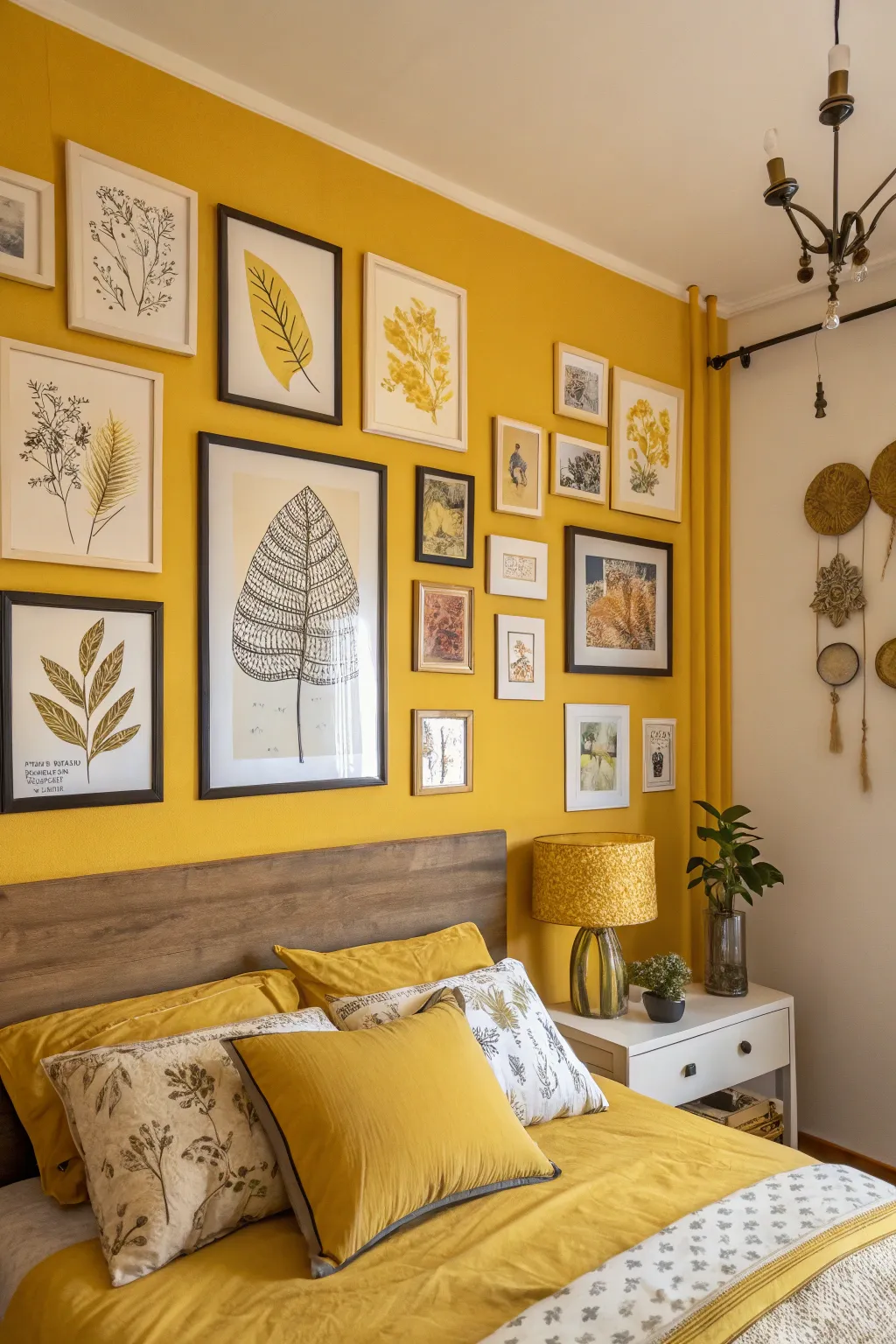 Creative Bedroom Ideas in Mustard Yellow