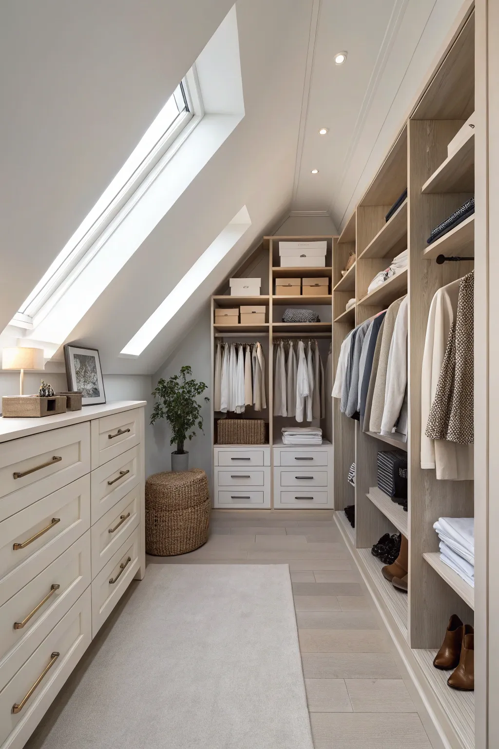 Chic Closet Attic Design Inspiration