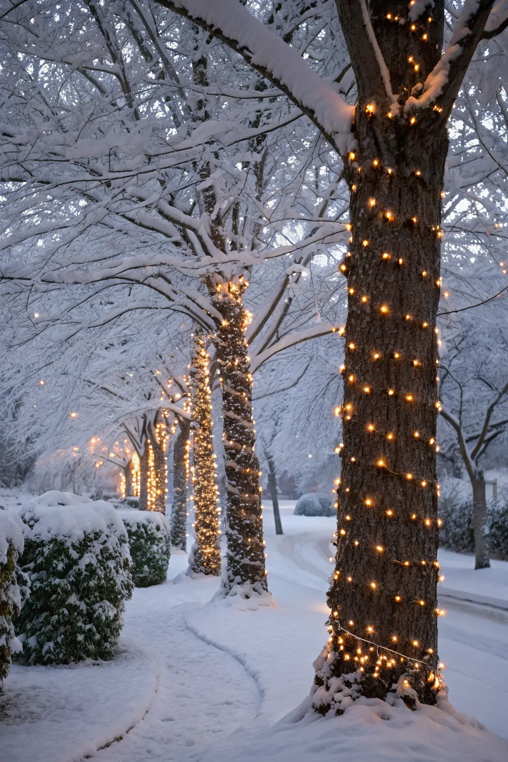 Stylish Trunk Lighting Solutions for Gardens